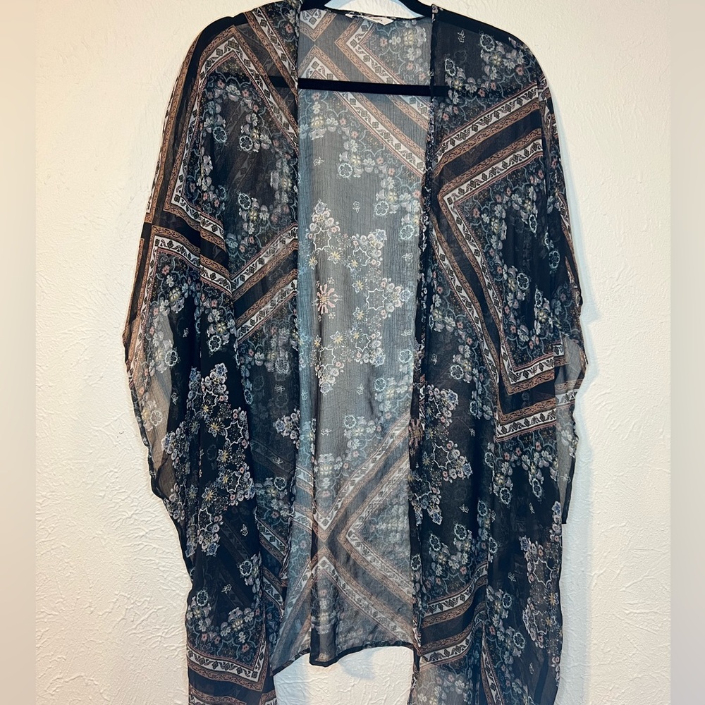 American Eagle Boho Kimono Duster